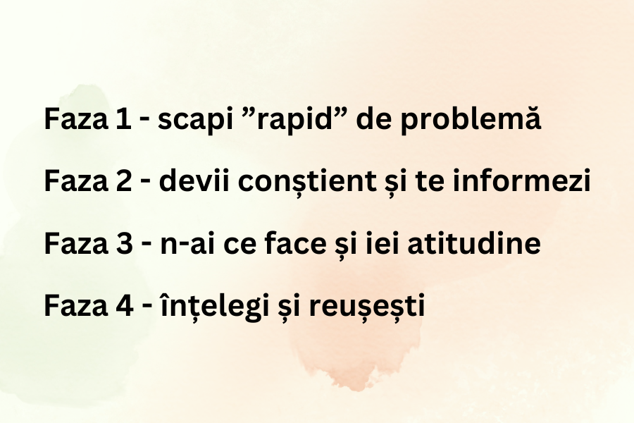Fazele procesului de slăbire
