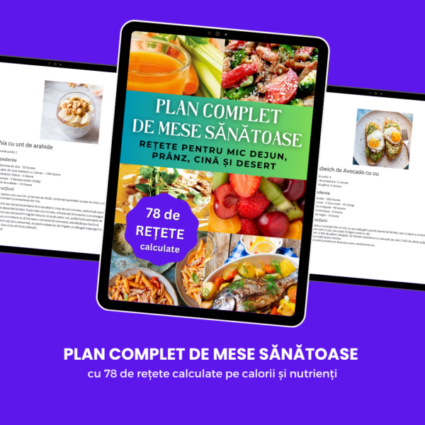 Plan complet de mese sanatoase